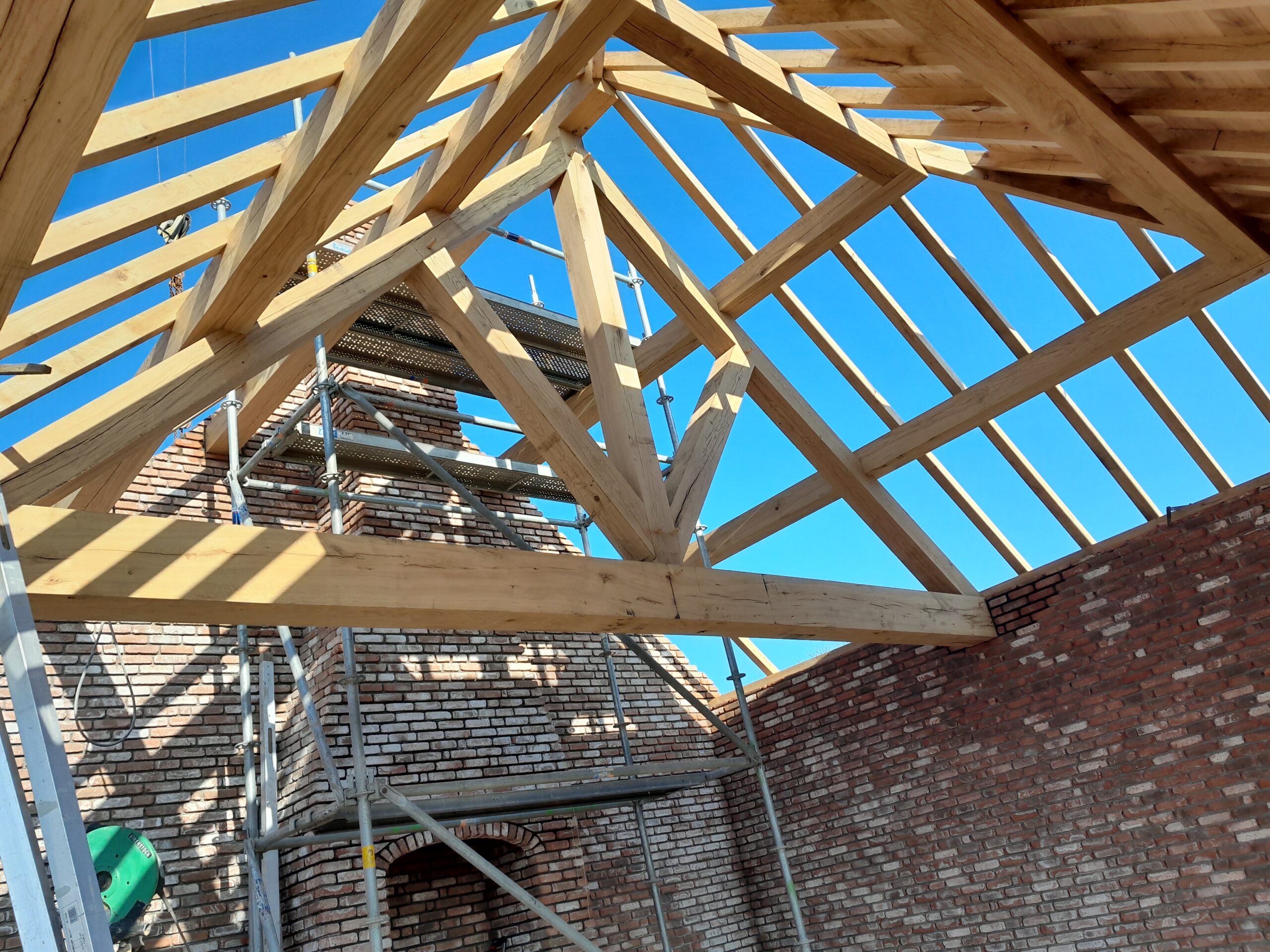 dakconstructie bijgebouw